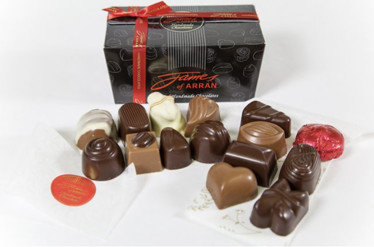 James of Arran Ballotin Of Chocolates (med 200gm) <span class="l_price">£22.85</span> <a class="info" href="#chocolate2">info</a>